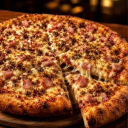 Pizza Barbacoa artesanal en Puente Genil — Pidepizza